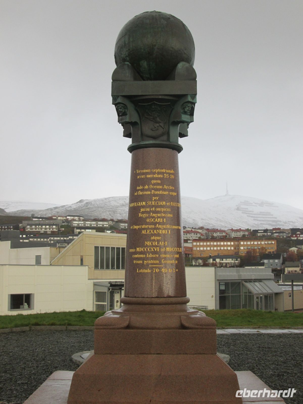 Meridiansäule/ Struvesäule Hammerfest