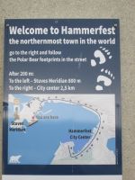 die nördlichste Stadt der Welt , Hammerfest