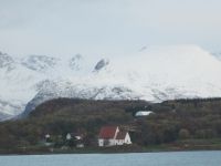 Trondenes Kirche, um 1250 erbaut