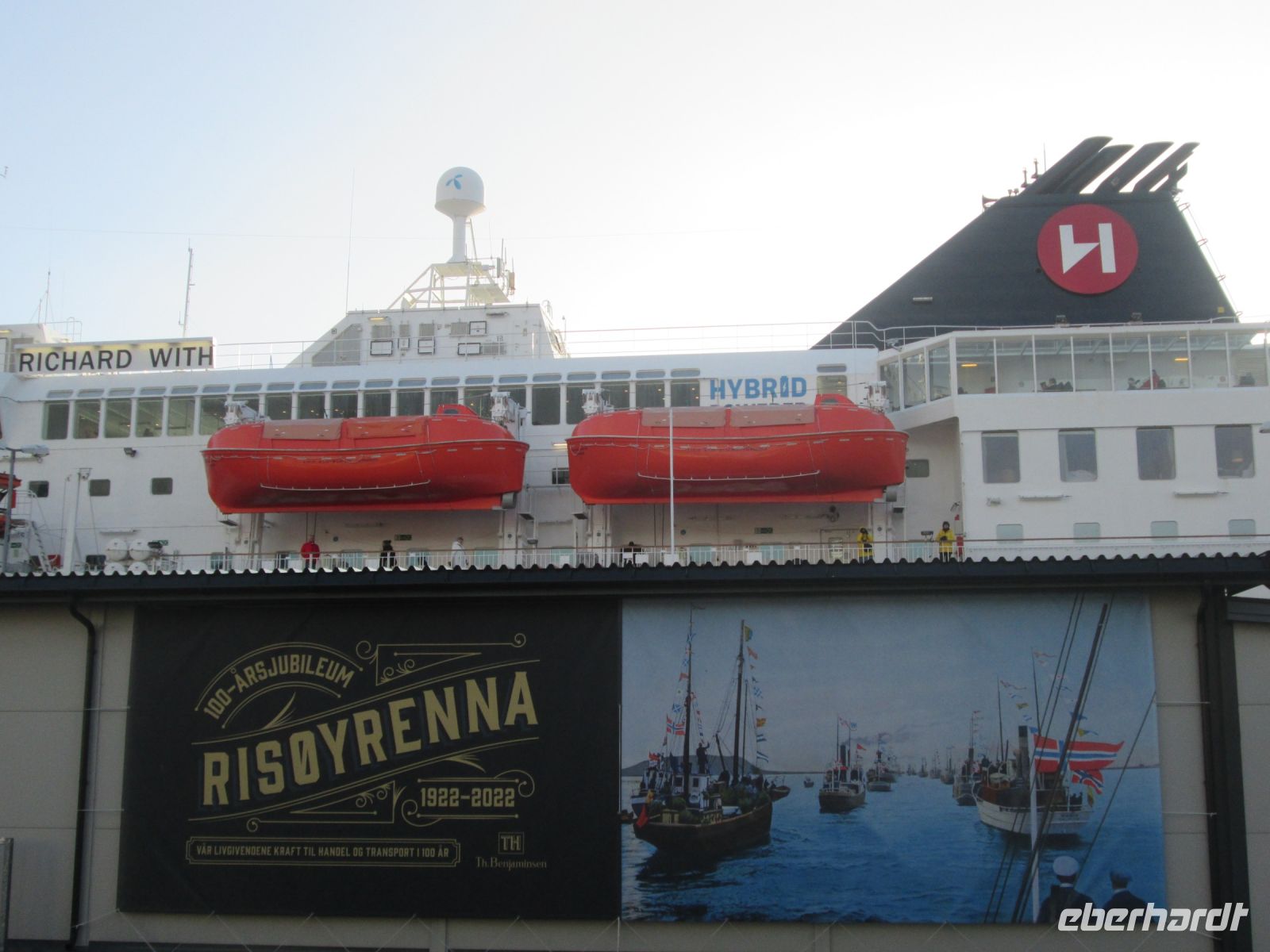 Erinnerung an den Bau der Schifffahrtsrinne, die 2022 ihren 100sten Geburtstag feierte