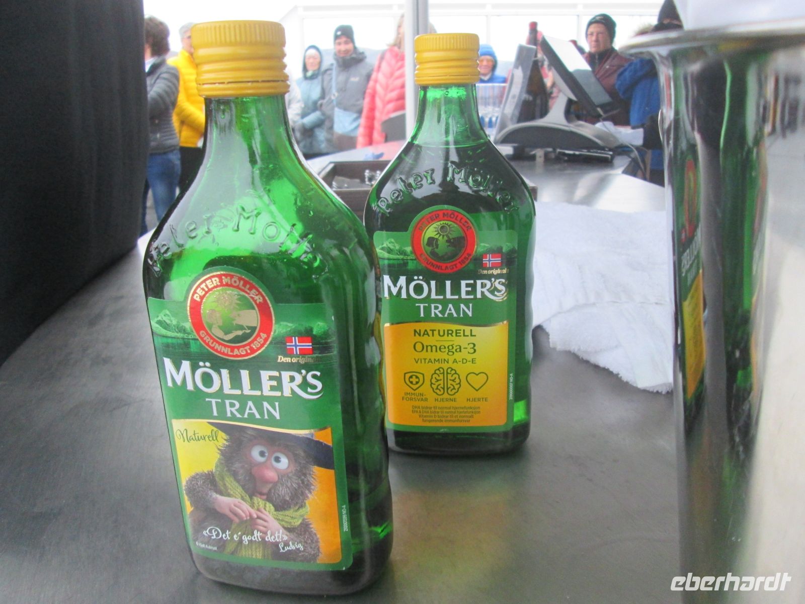 als Geschenk: Lebertran