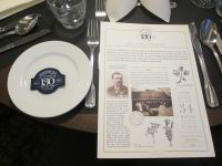 130. Jubiläum von Hurtigruten im Jahr 2023-Festmenü