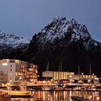 Svolvær beim Abendspaziergang