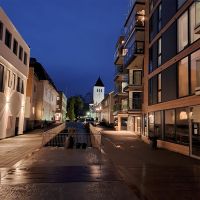 Svolvær beim Abendspaziergang