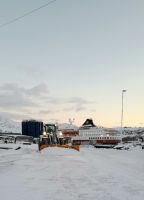 Schneeflug in Hammerfest 