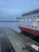 Einschiffung auf die MS Nordlys