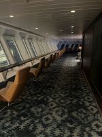 Panoramalounge auf Deck 7 auf der MS Nordlys