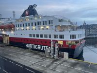 Einschiffung auf die MS Nordlys