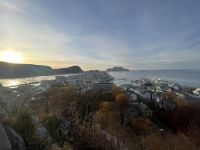 Blick auf Ålesund vom Aksla