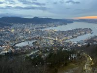 Blick über Bergen