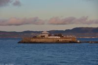 Trondheimfjord - die Insel Munkholmen