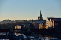 Trondheim - Blick zur Altstadt und dem Dom