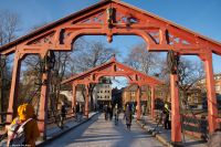 Trondheim - Gamle Bybron - die alte Stadtbrücke über den Nidelven