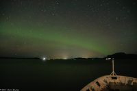 Erstes Polarlicht nach Rørvik