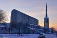 Bodø - Hauptstadt der Provinz Nordland - Europäische Kulturhauptstadt Europas im Jahr 2024 - der Dom