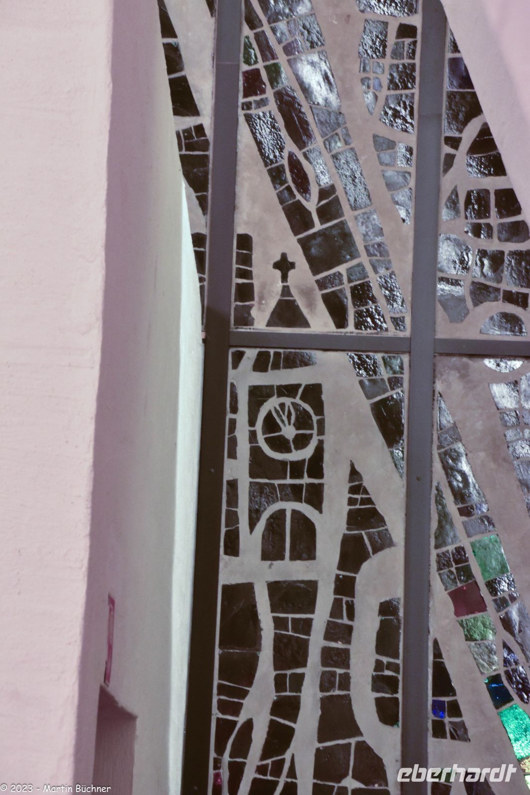 Tromsø - Eismeerkathedrale - geheime Botschaft aus einer anderen Krisenzeit (1960er Jahre) - 