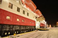 Sturmpause im sicheren Hafen von Båtsfjord