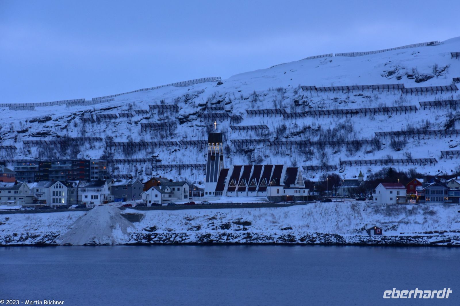 Hammerfest in der Polarnacht