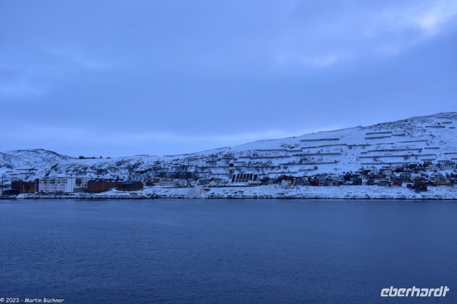Hammerfest in der Polarnacht