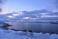 Hammerfest in der Polarnacht