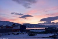 Hammerfest in der Polarnacht