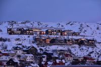 Hammerfest in der Polarnacht
