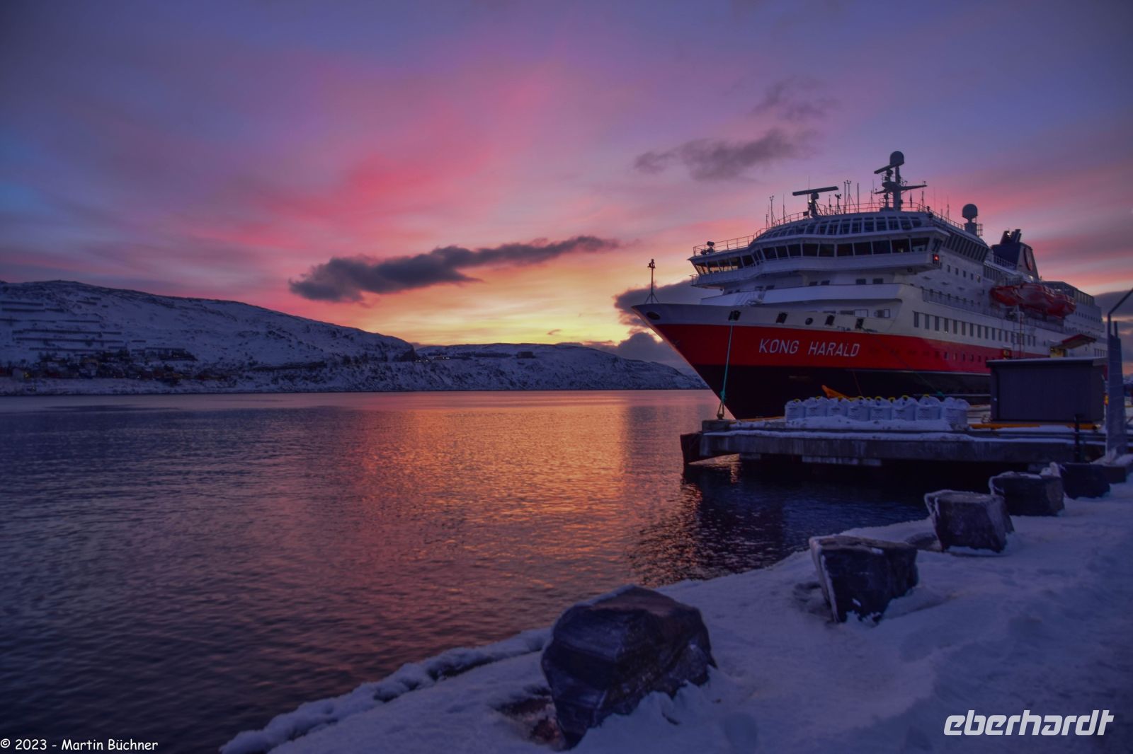 Hammerfest in der Polarnacht 