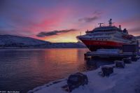 Hammerfest in der Polarnacht 