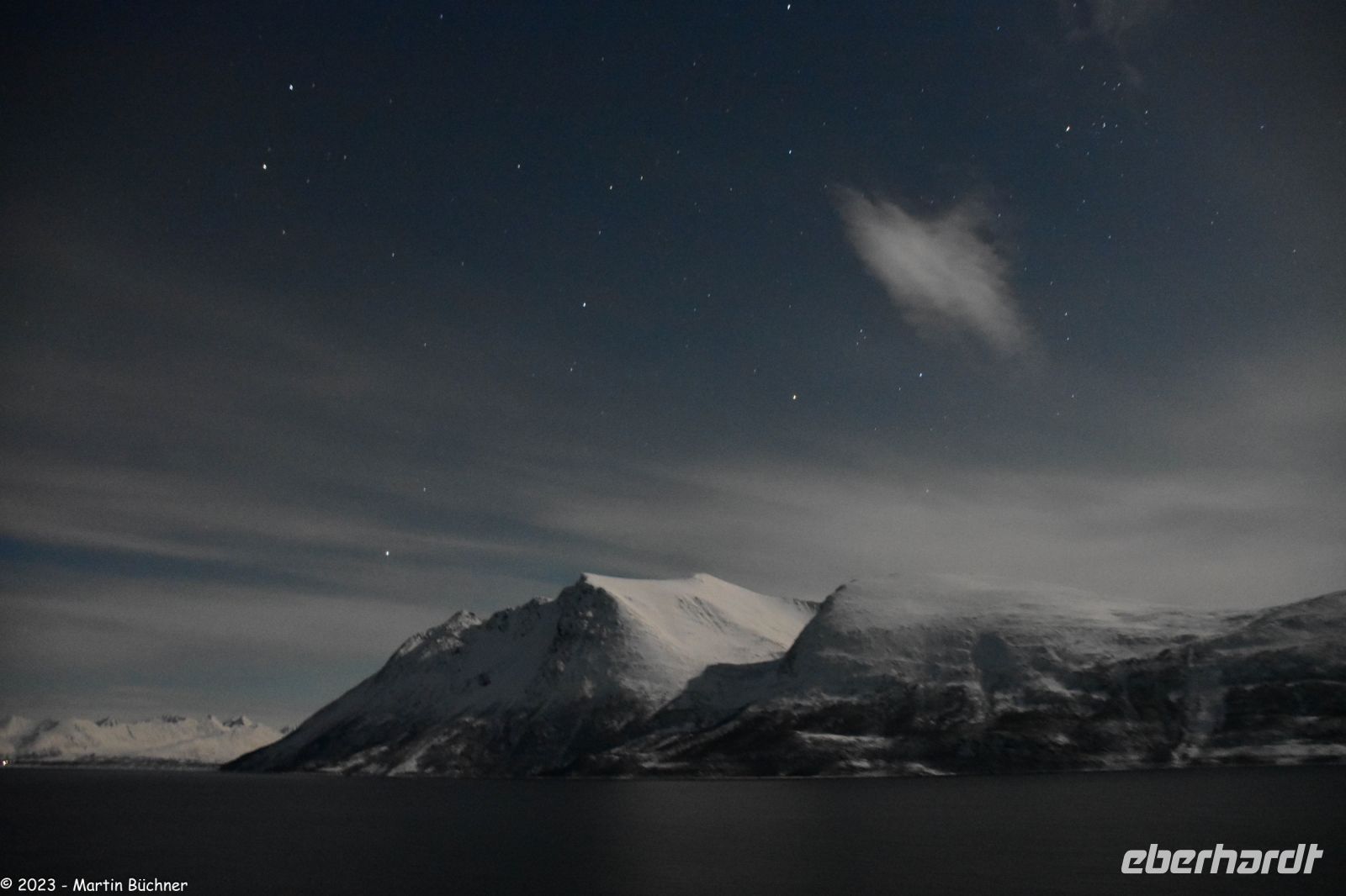 Troms og Finnmark fylke - Verschneite arktische Winterlandschaft