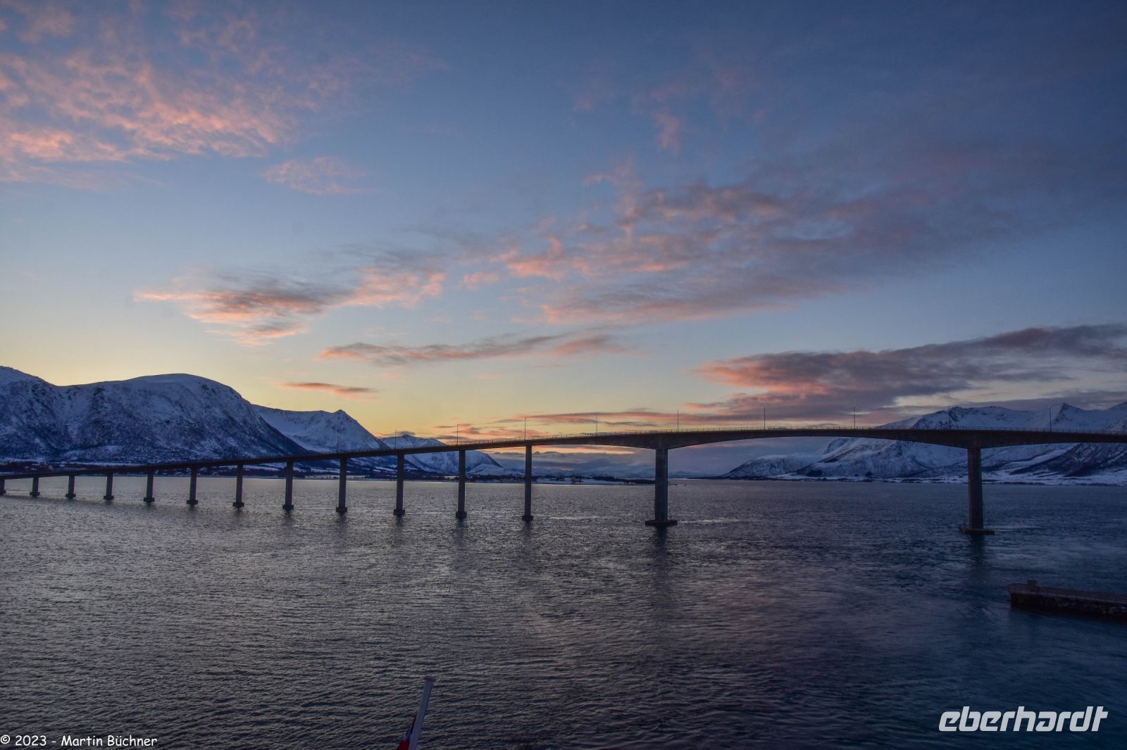 Vesterålen Archipel - Risøyhamn Brücke