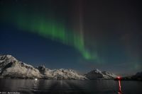 Polarlicht über den Lofoten (Nordland)