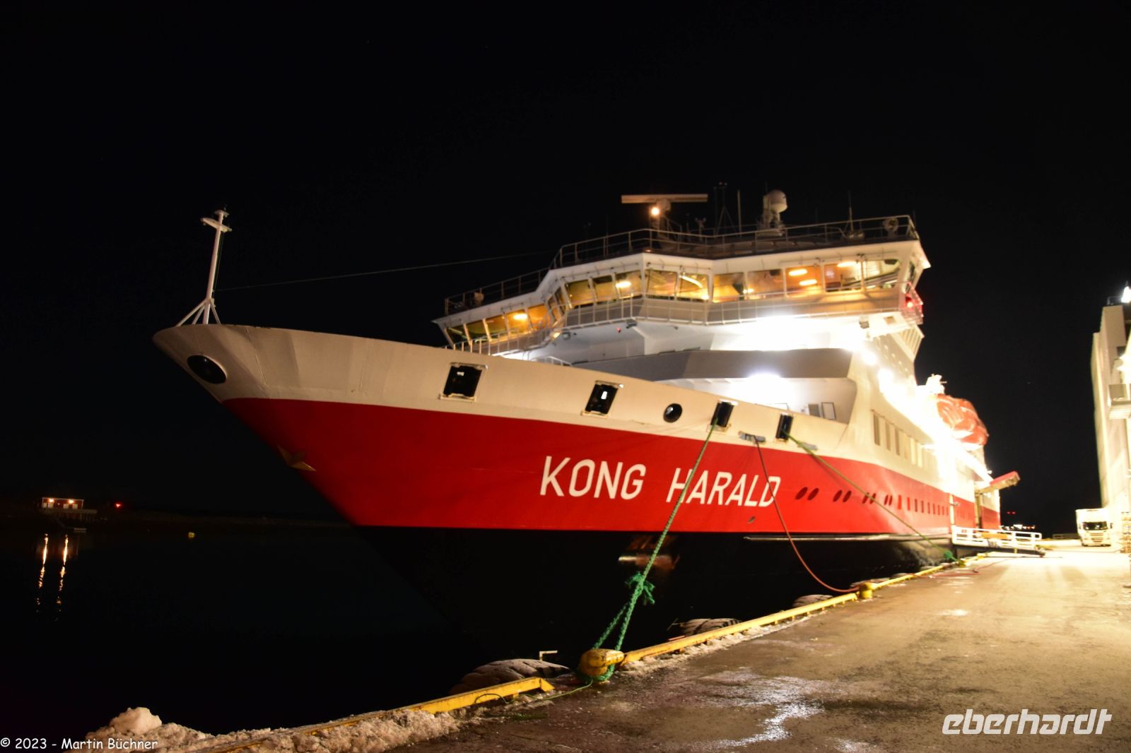 Kong Harald in Brønnøysund