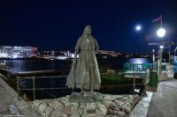 Klippfischstadt Kristiansund in Møre og Romsdalen (Nordmøre) - die Klippfischfrau