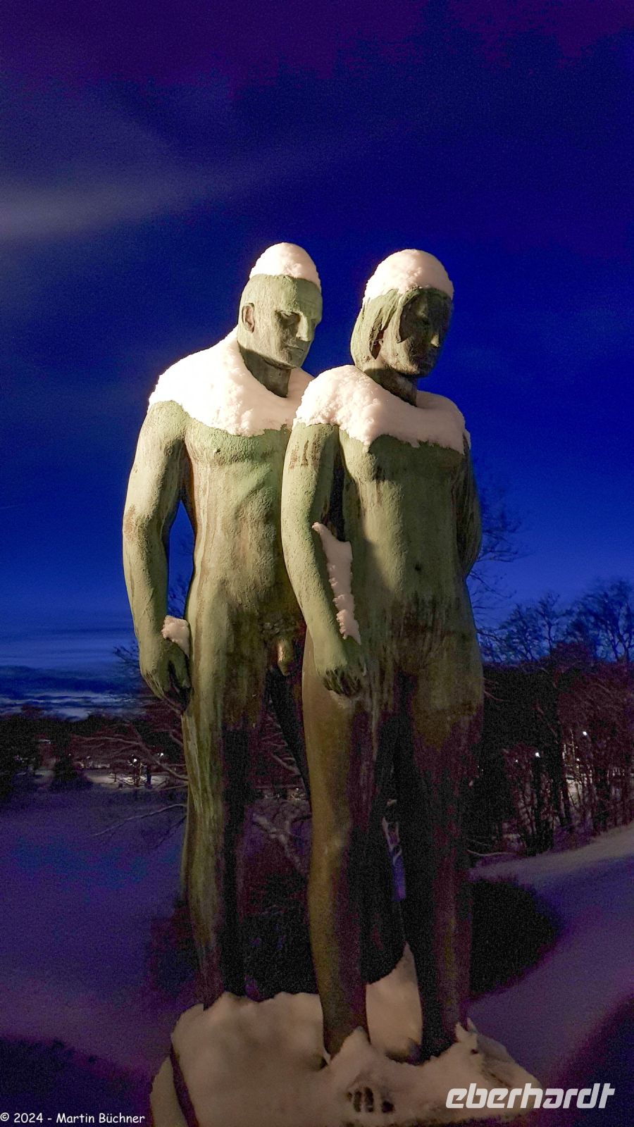 Oslo - Frogner Park - besser bekannt als Gustav Vigeland Park - Skulpturenpark
