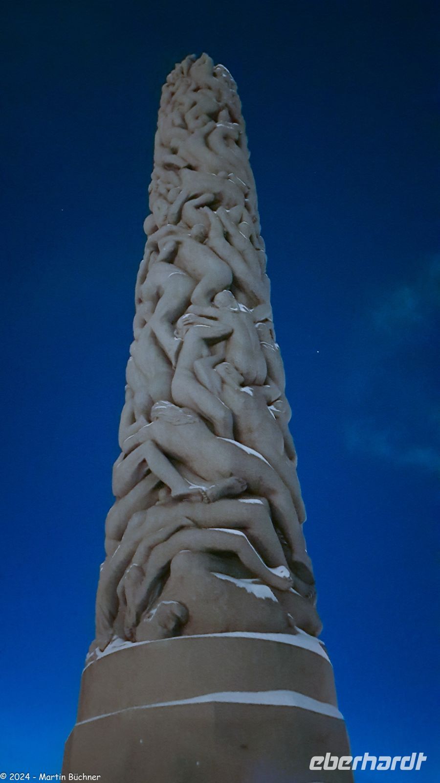 Oslo - Frogner Park - besser bekannt als Gustav Vigeland Park - Skulpturenpark