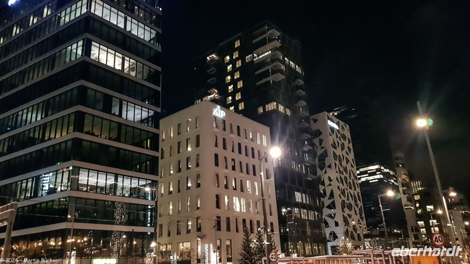 Oslo - Strichcode-Häuser