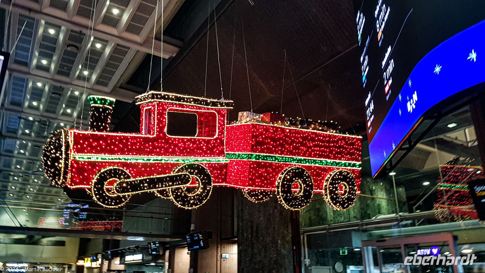 Oslo - Juletog - der Weihnachtszug