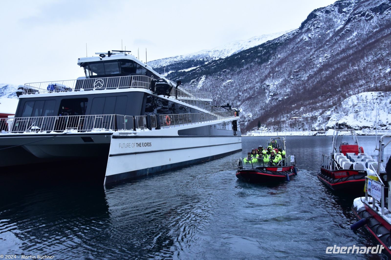 Silvester in Flåm - Individuelle Freizeit - z. B. RIB-Safari auf dem Aurlandsfjord und Nærøyfjord