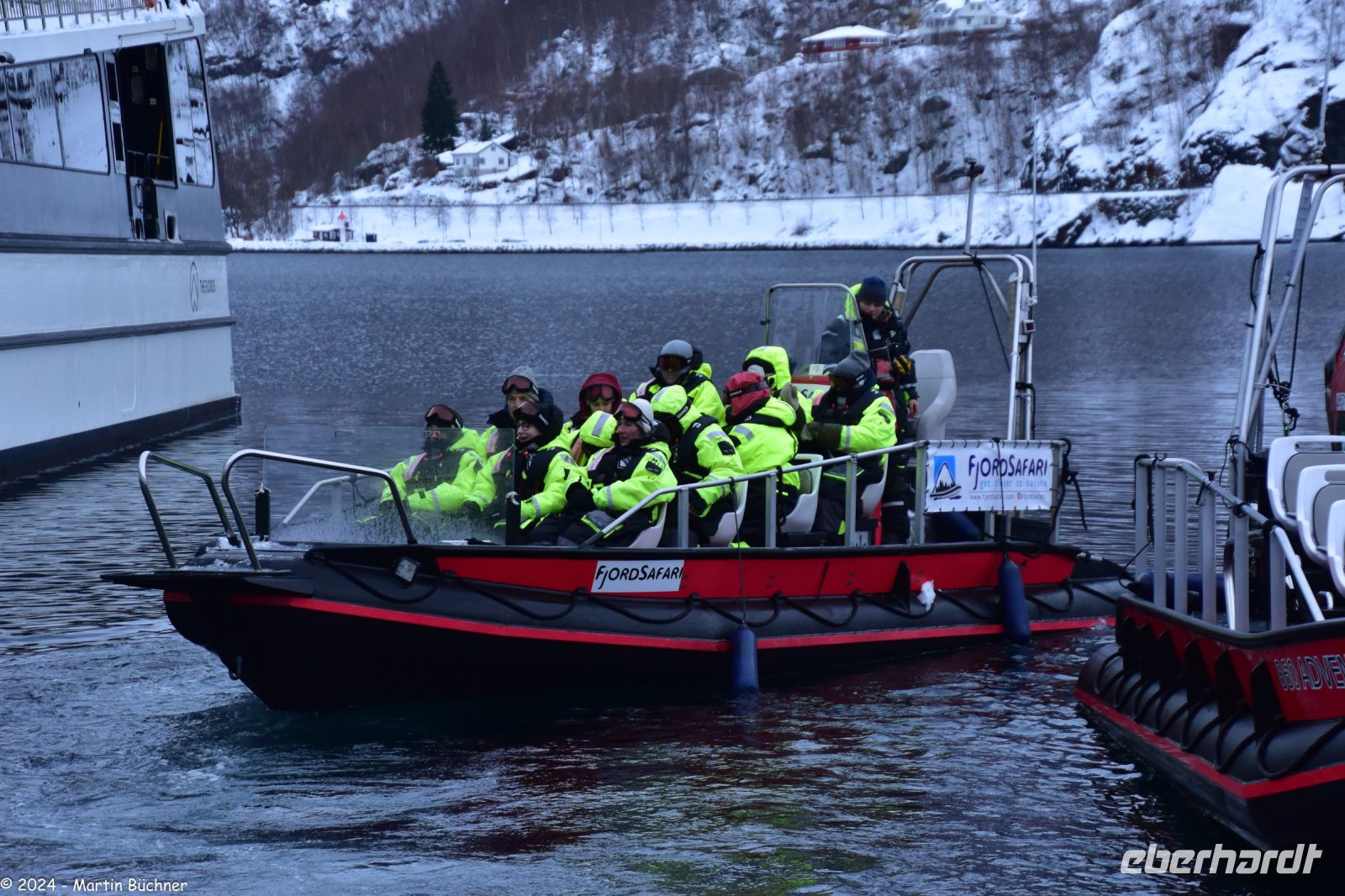 Silvester in Flåm - Individuelle Freizeit - z. B. RIB-Safari auf dem Aurlandsfjord und Nærøyfjord