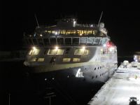 Svolvær: die Havila hat angelegt