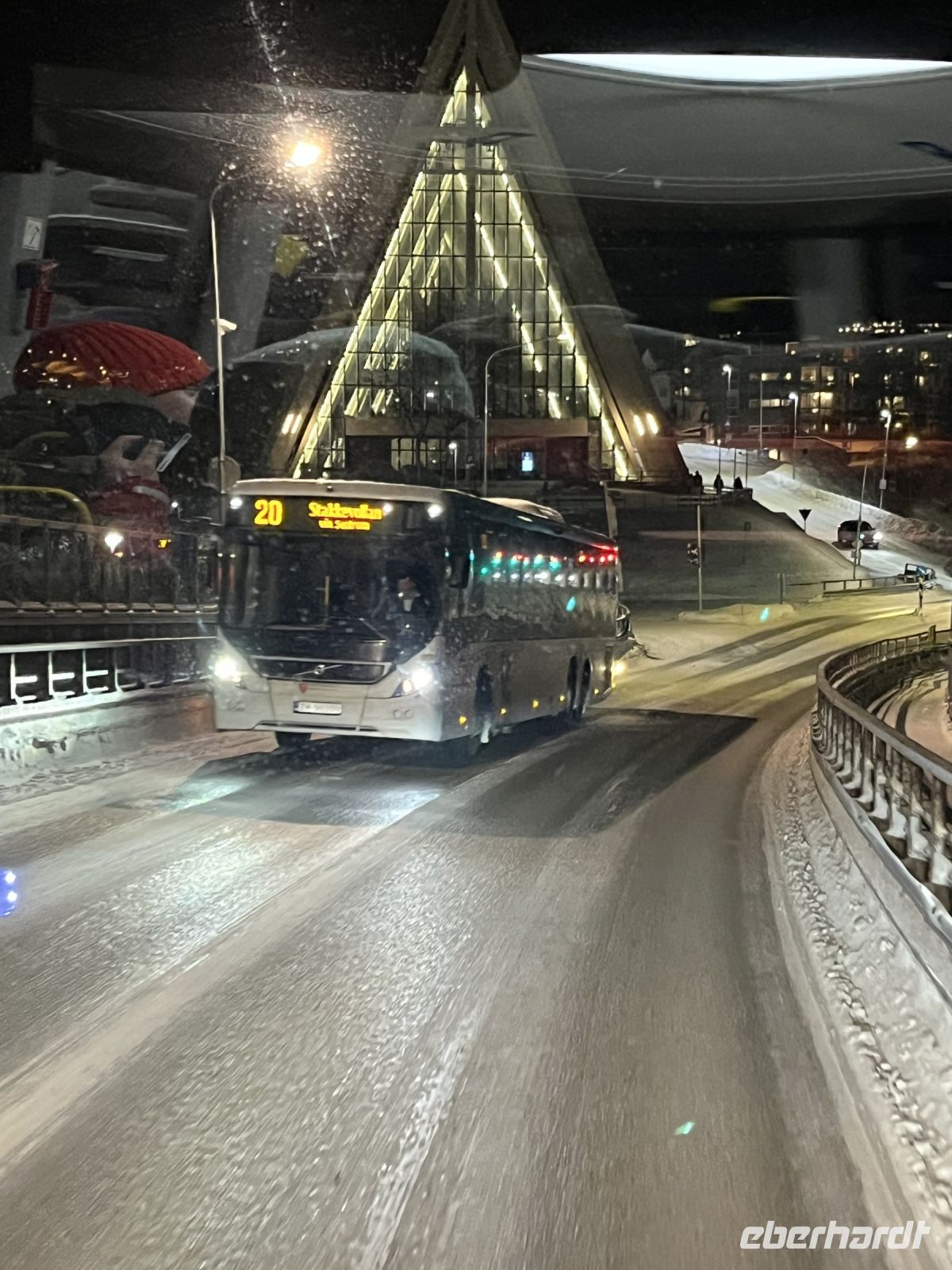 Fahrt mit dem öffentlichen Bus