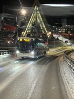 Fahrt mit dem öffentlichen Bus