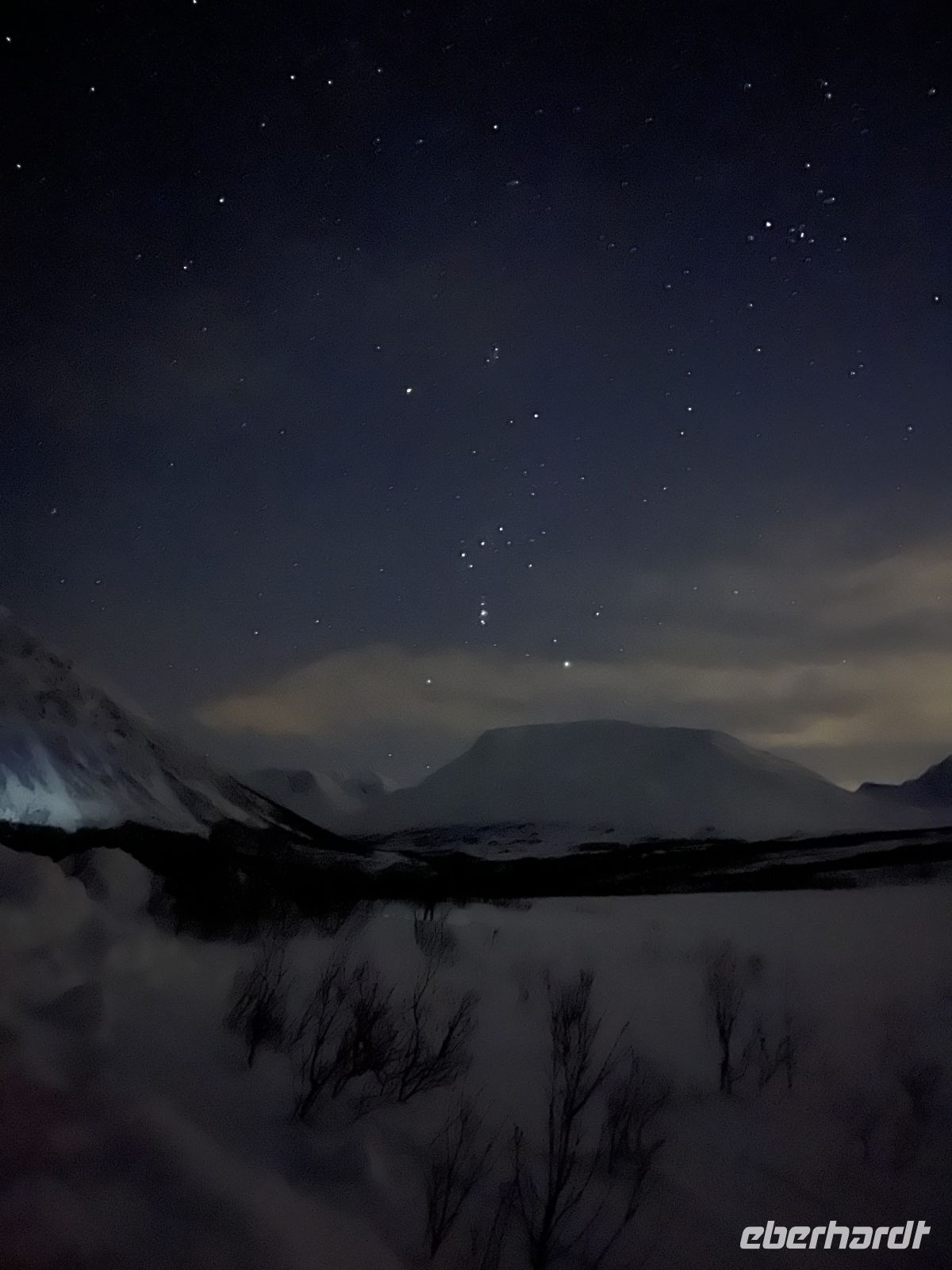 Sternenbilder bei der Polarlicht-Safari