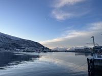 Der Hafen von Tromsø