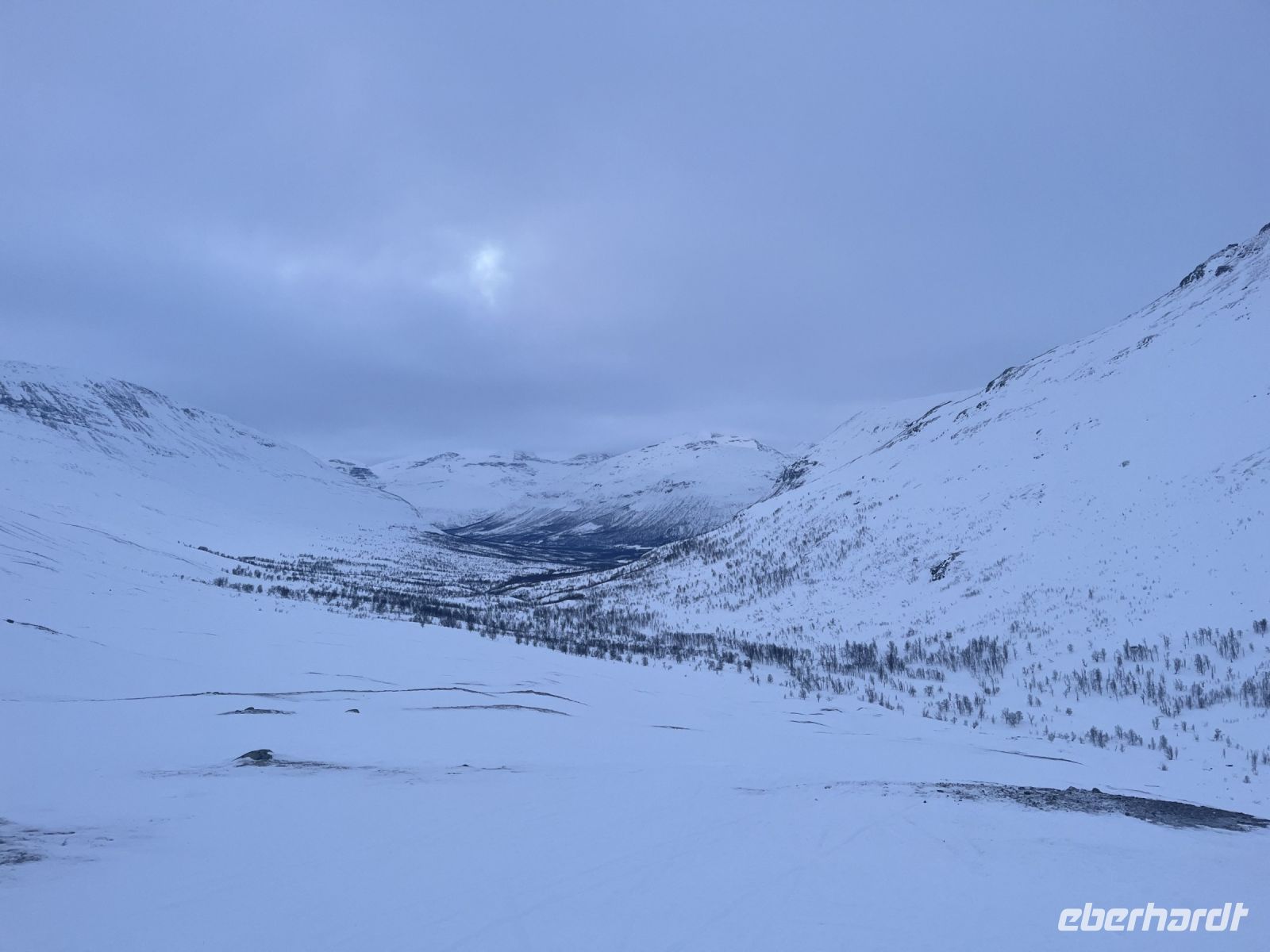 Malerische Landschaft der Lyngalpen