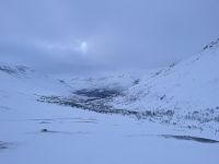 Malerische Landschaft der Lyngalpen