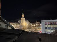 Der Dom zu Tromsø bei Nacht