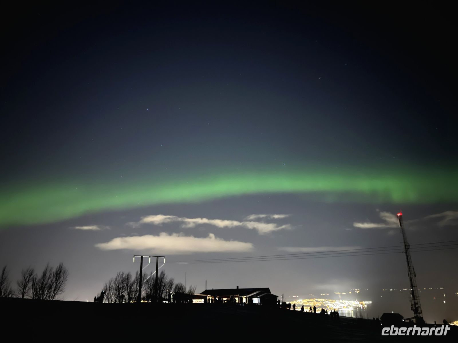 Blick von der Bergstation des 