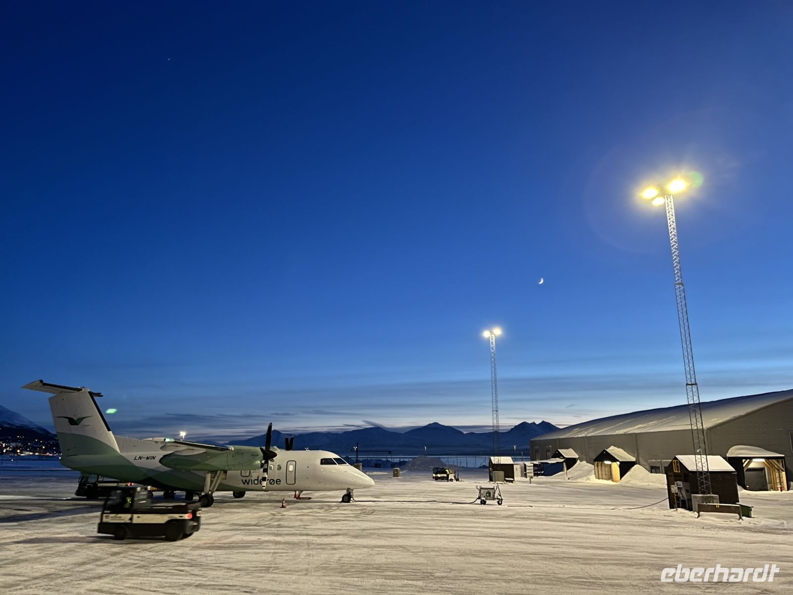 Ein letzter Blick auf die norwegische Landschaft
