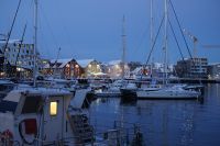 Hafen Tromsö - Norwegen